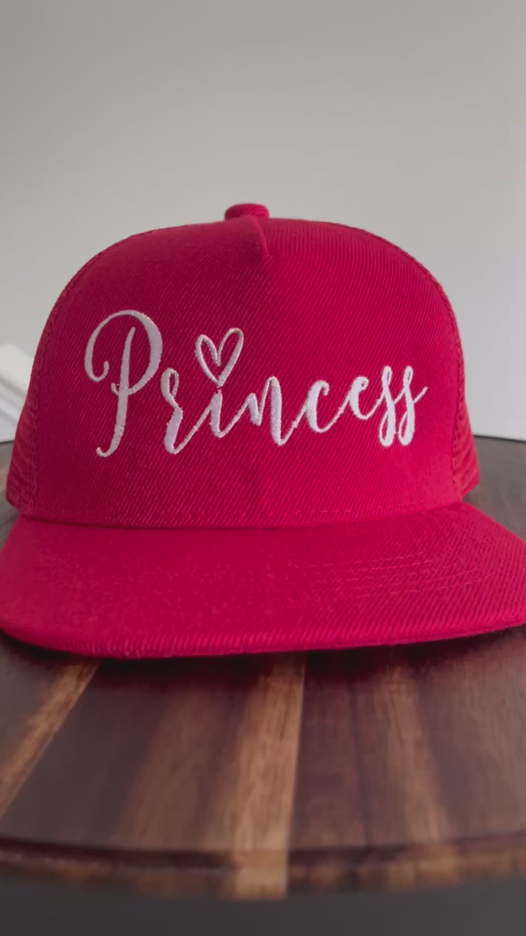 Baby/Toddler Princess embroidered Trucker Cap