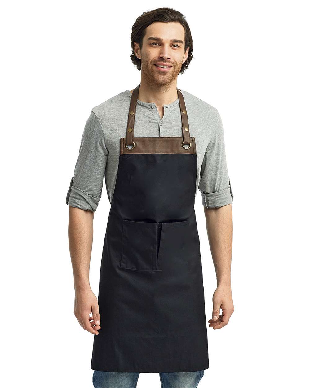 Grilling Apron with pockets  Cooking Apron  Artisan Collection by Reprime with pockets 4 colors to choose from