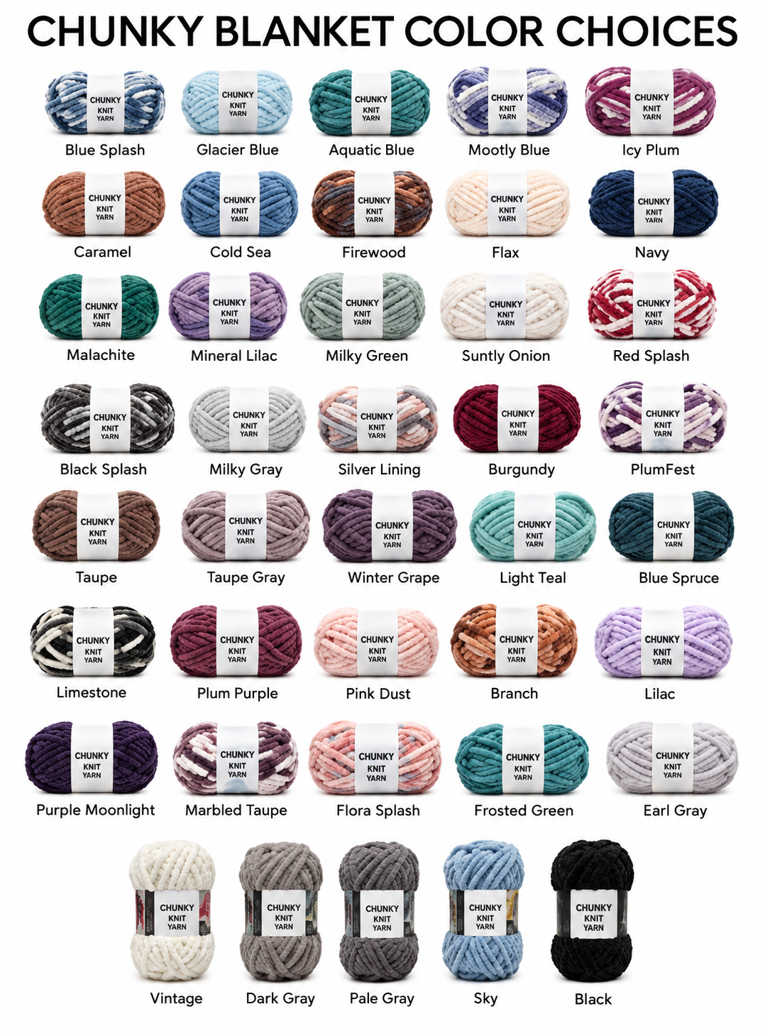 Handmade Chunky Knit Throw Blanket with Bernat Yarn | 52 × 60 Inches