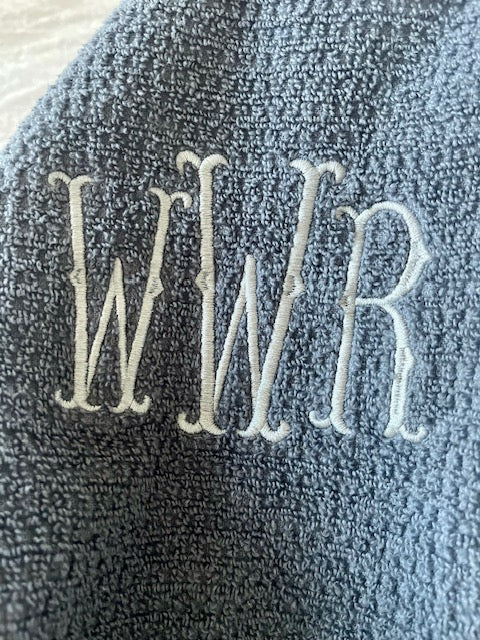 Embroidered Monogrammed towel sets- Perfect for a personalized gift, a wedding gift or any occasion
