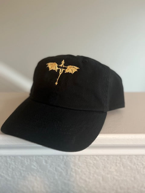 Forth Wing baseball cap- Violent Little Thing embroidered on the front/back