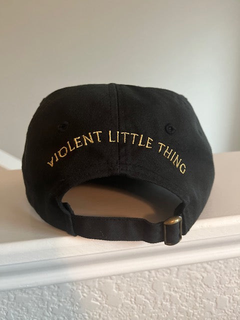 Forth Wing baseball cap- Violent Little Thing embroidered on the front/back