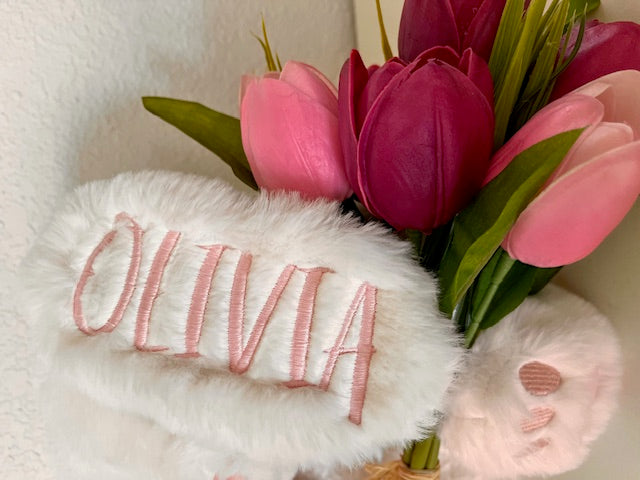 Bunny Personalized Embroidered Ears 16" bunny