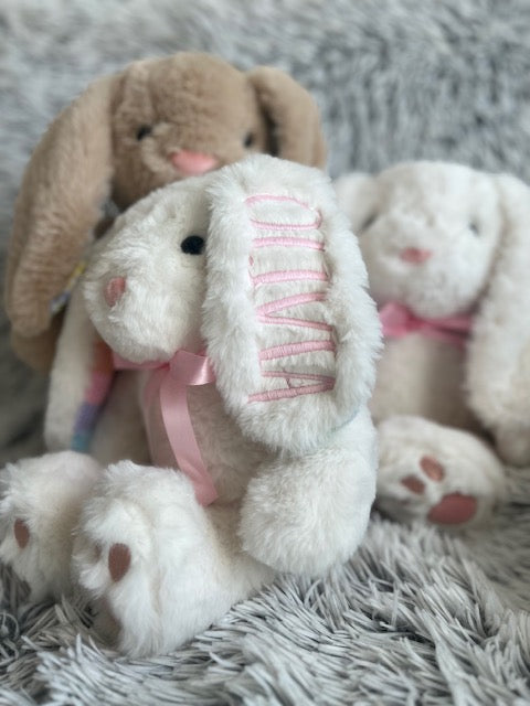 Bunny Personalized Embroidered Ears 16" bunny