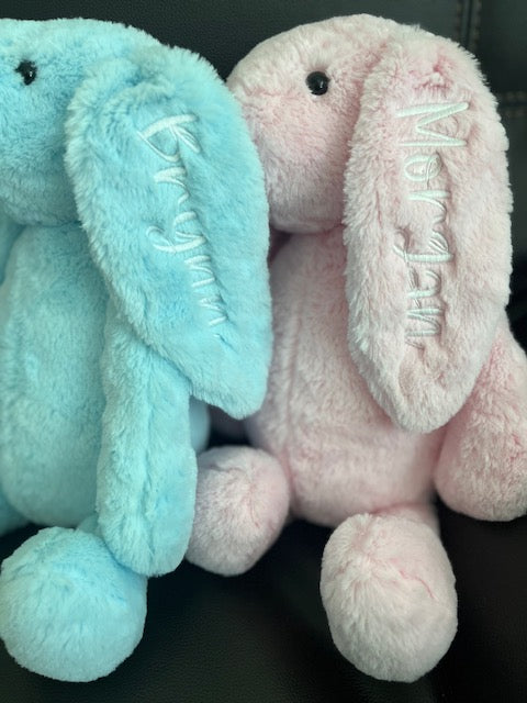 Bunny Personalized Embroidered Ears 16" bunny