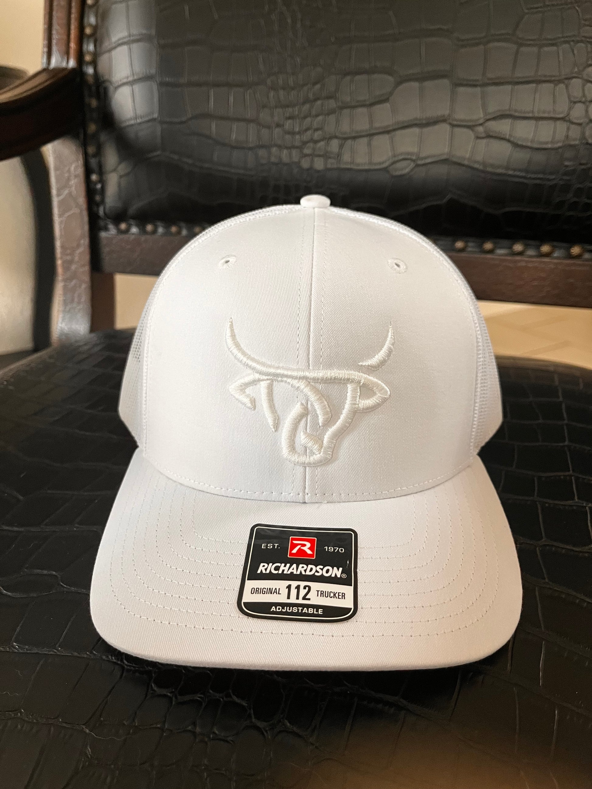 LongHorn- 3D puff embroidered Richardson 112 Trucker Hat