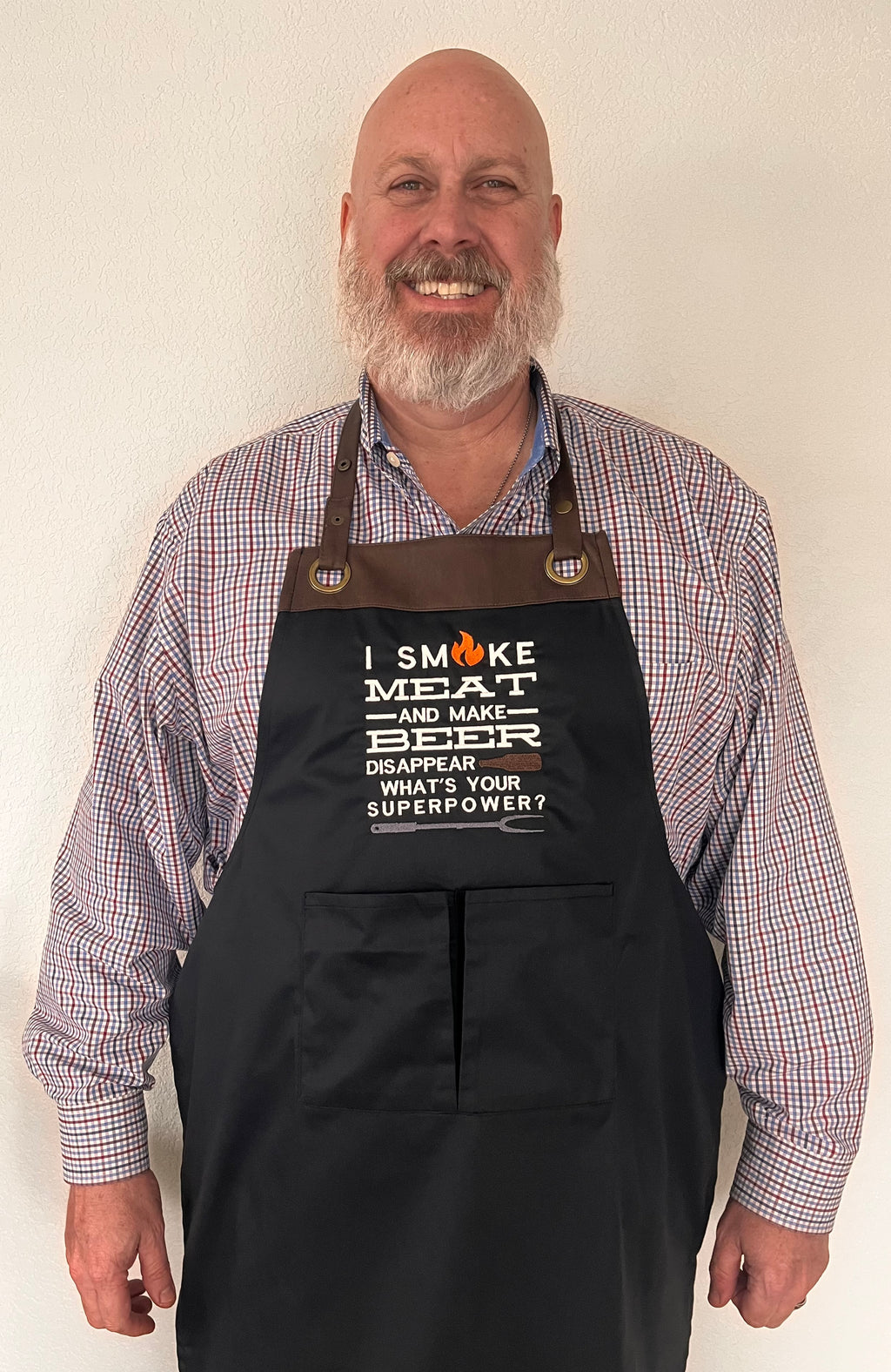 Grilling Apron with pockets  Cooking Apron  Artisan Collection by Reprime with pockets 4 colors to choose from