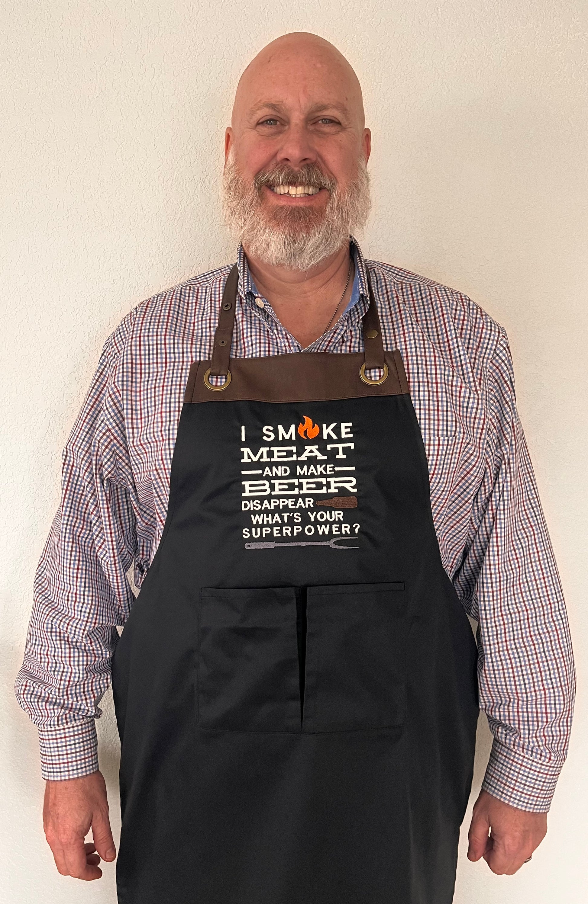 Grilling Apron with pockets  Cooking Apron  Artisan Collection by Reprime with pockets 4 colors to choose from