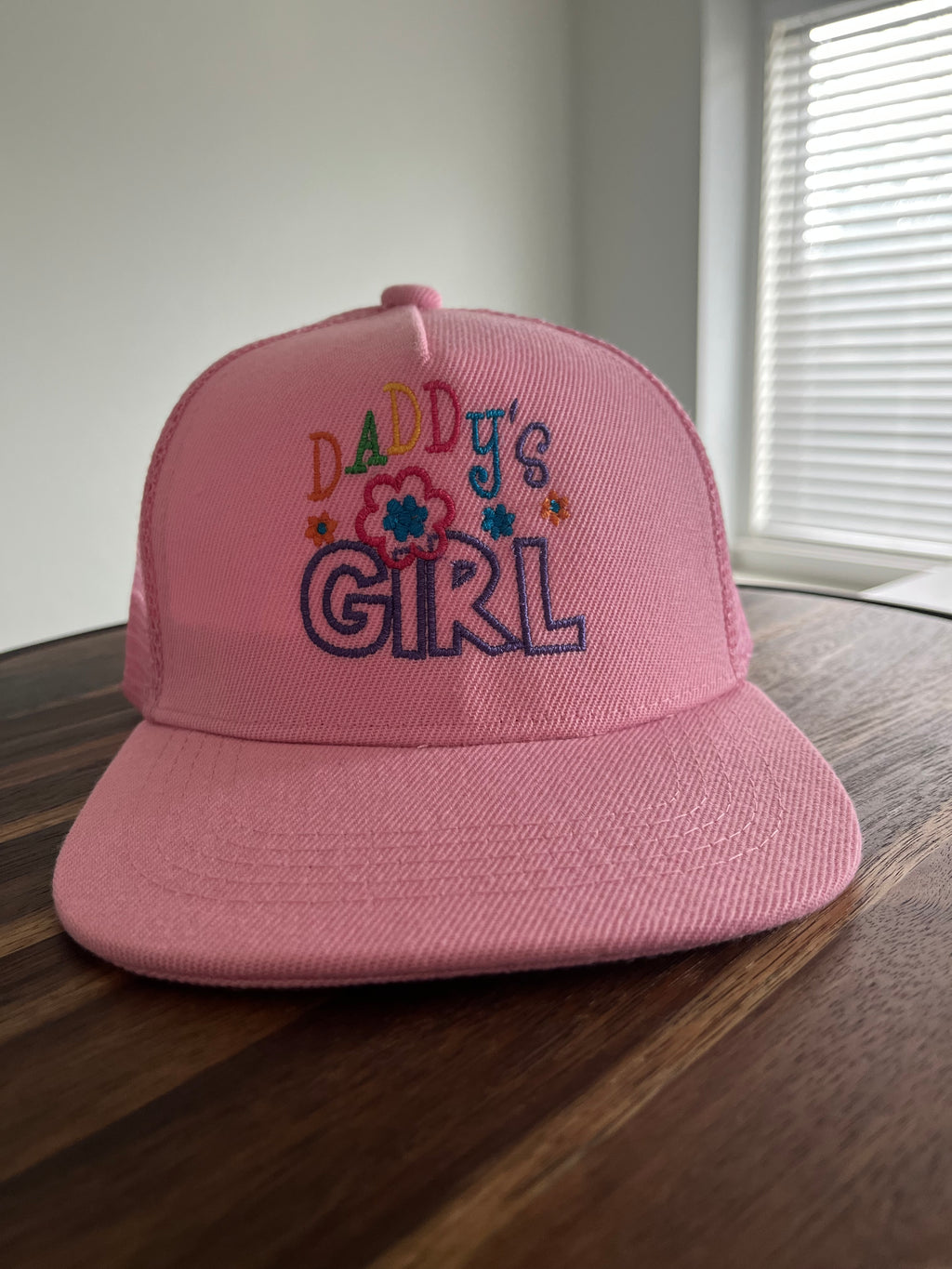 Baby/Toddler embroidered Daddy's Girl Trucker Cap