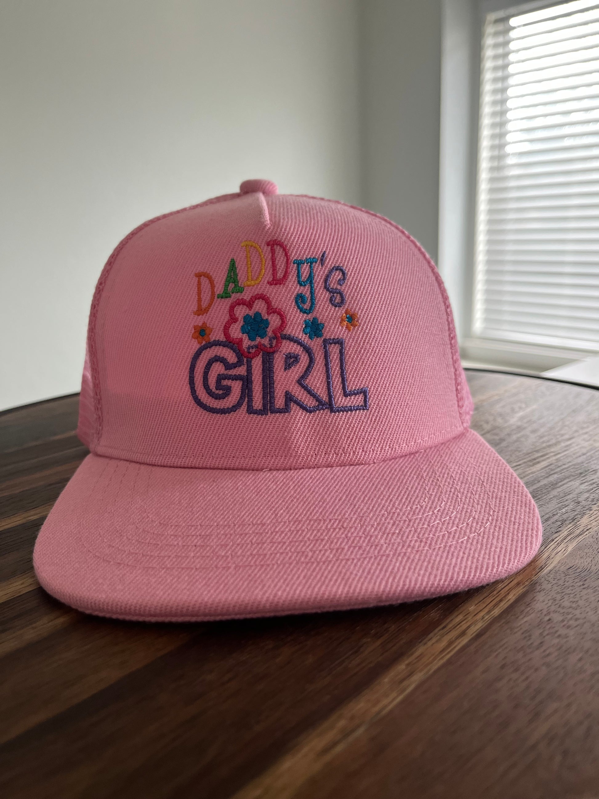 Baby/Toddler embroidered Daddy's Girl Trucker Cap