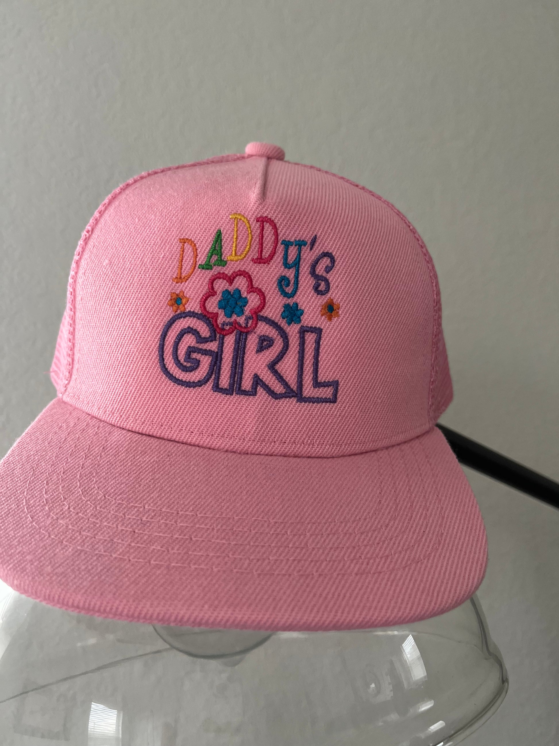 Baby/Toddler embroidered Daddy's Girl Trucker Cap