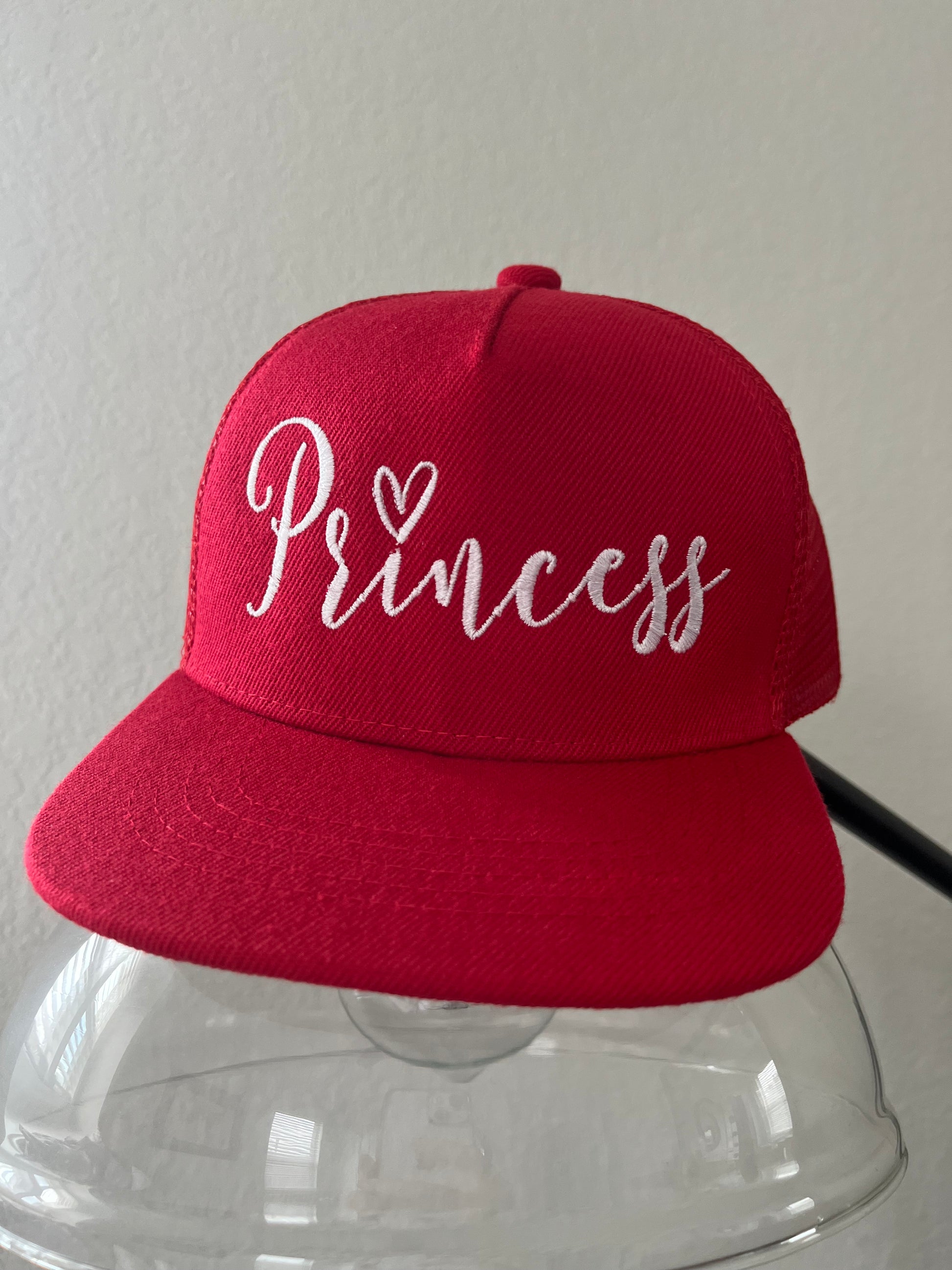 Baby/Toddler Princess embroidered Trucker Cap