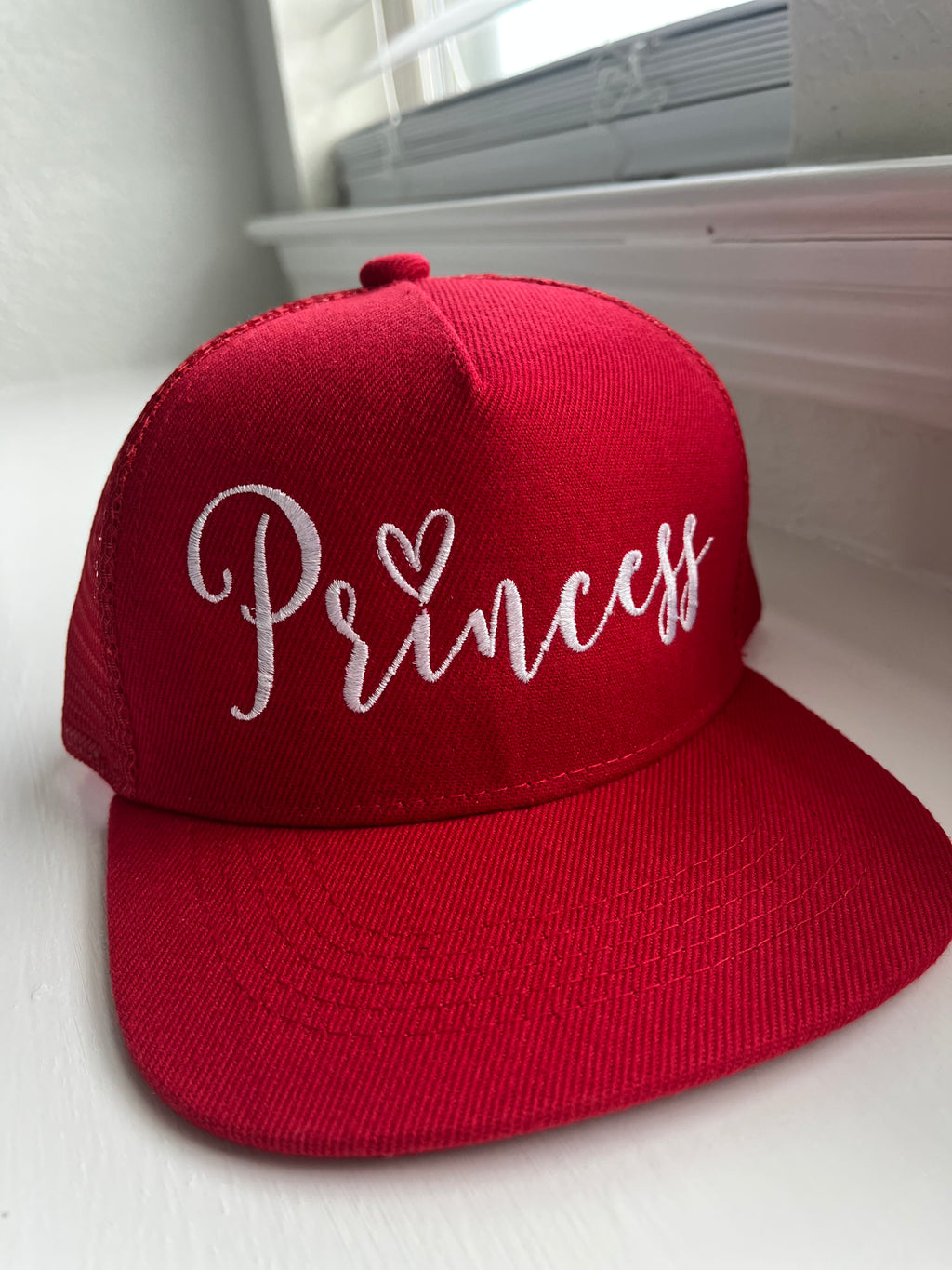 Baby/Toddler Princess embroidered Trucker Cap
