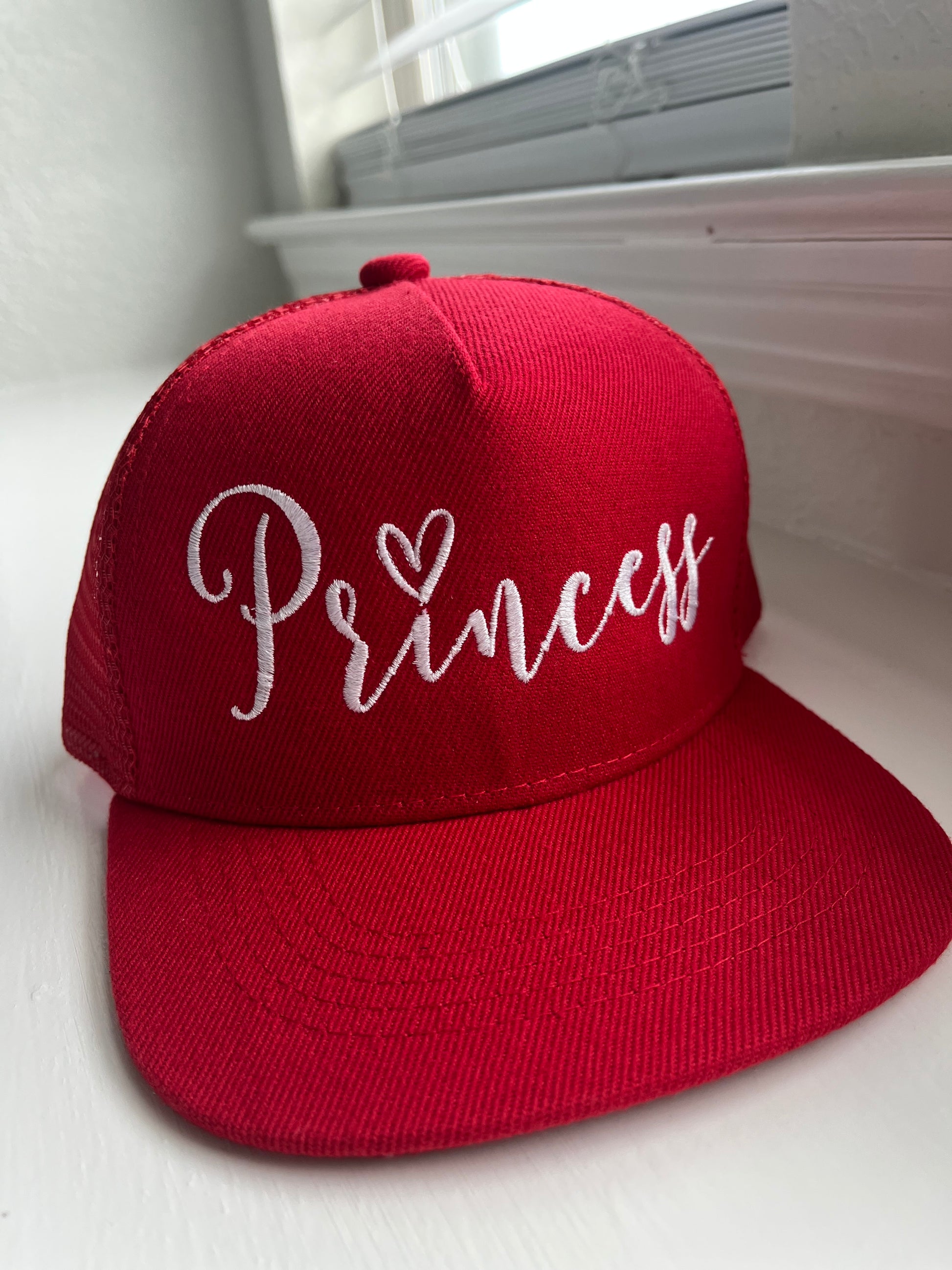 Baby/Toddler Princess embroidered Trucker Cap