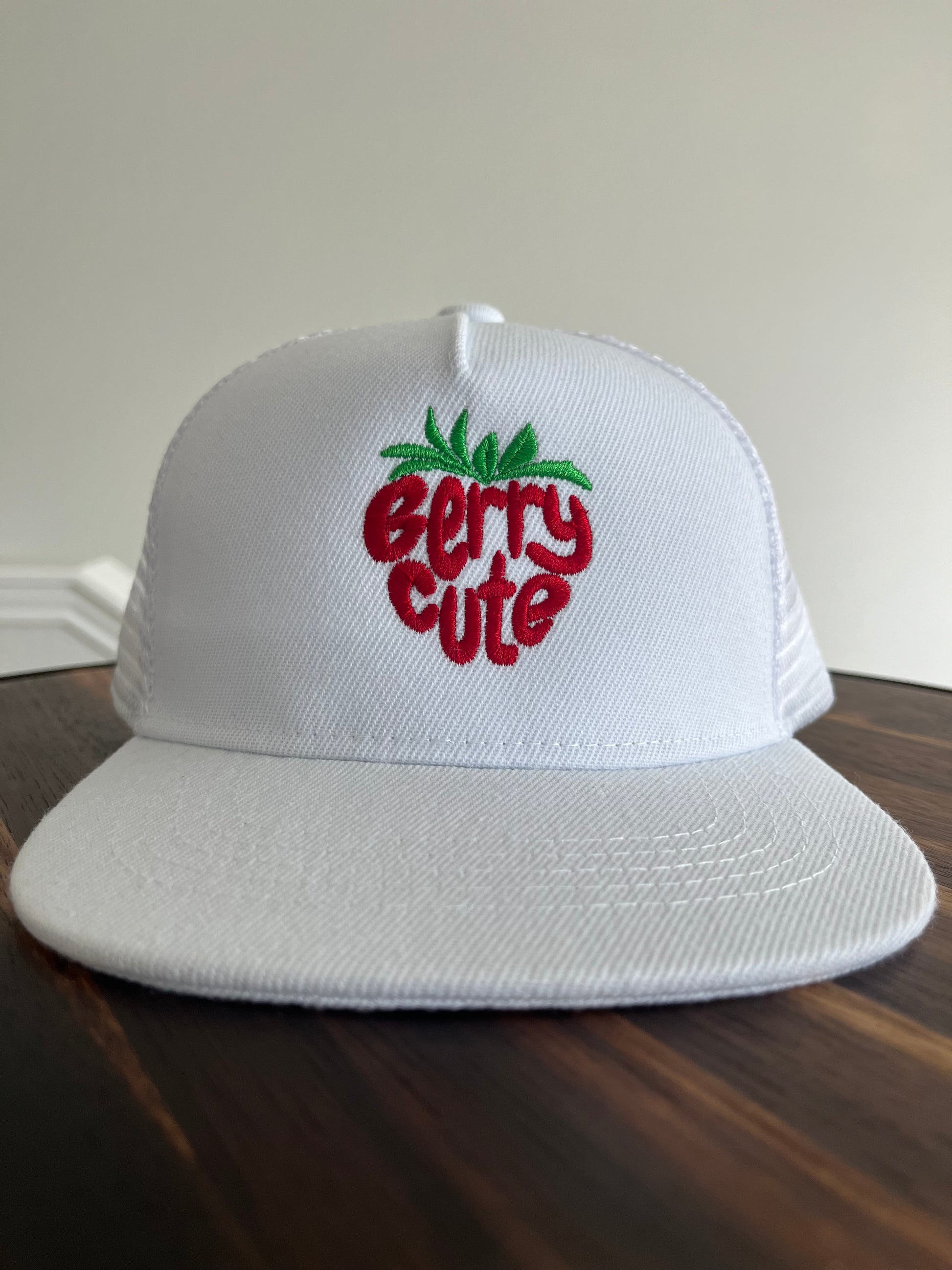 Baby/Toddler embroidered Berry Cute Trucker Cap