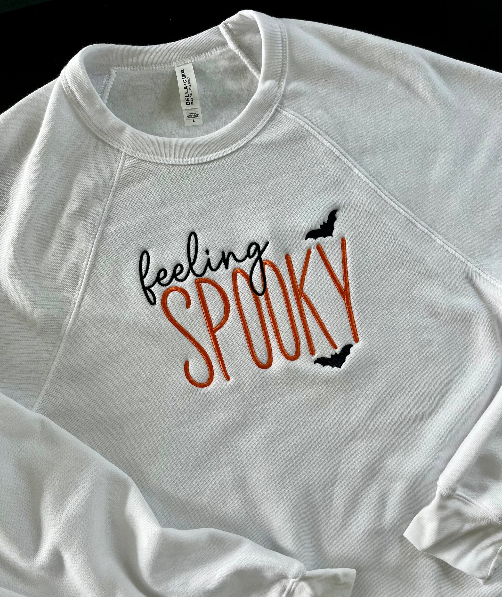 Feeling Spooky embroidered Halloween Crewneck