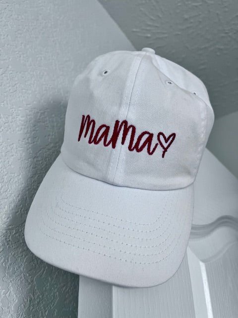 Custom Embroidered Mama Hat