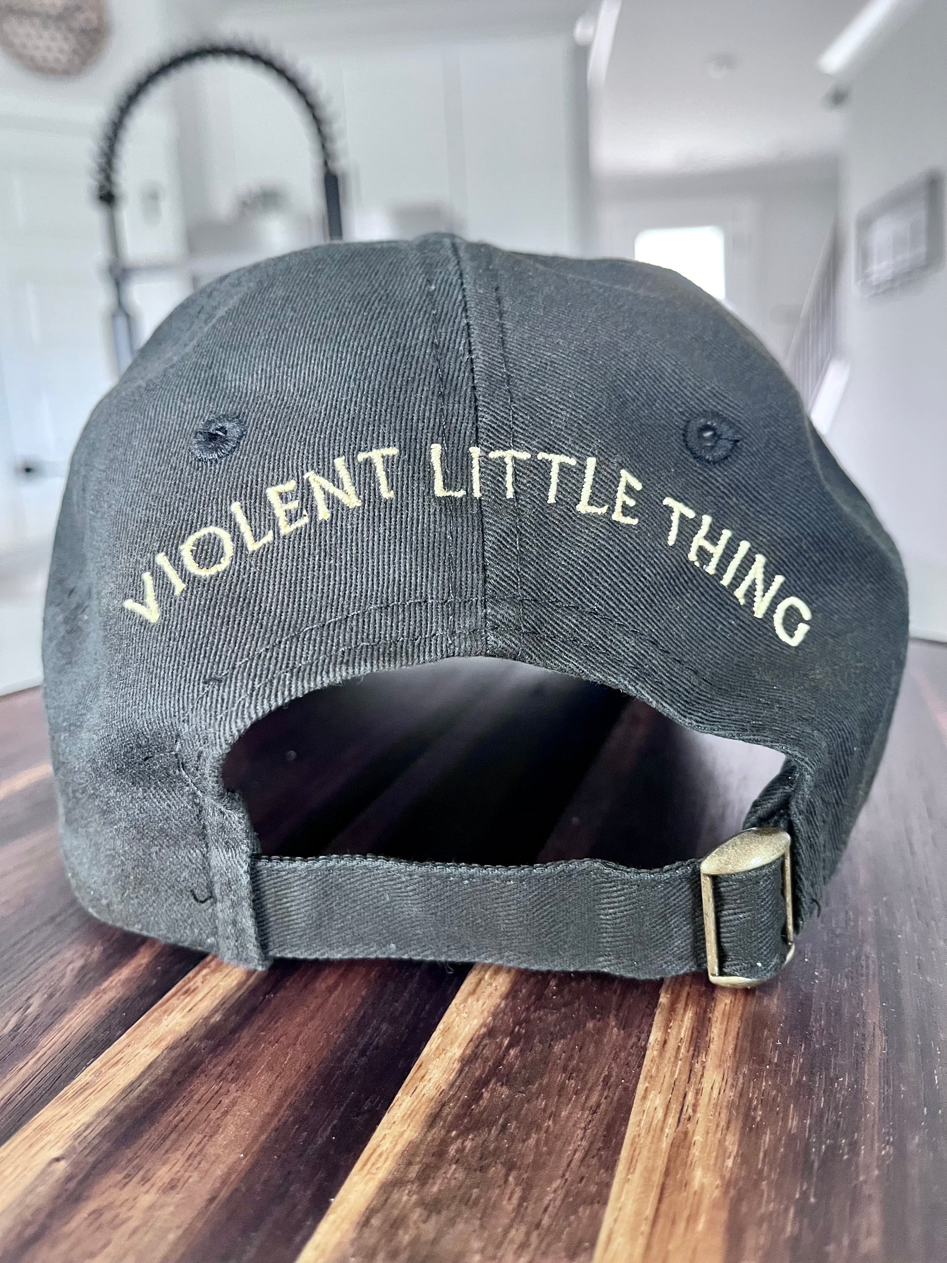 Forth Wing baseball cap- Violent Little Thing embroidered on the front/back