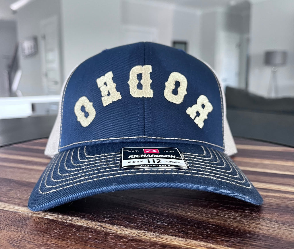 RODEO Embroidered Richardson 112 Trucker Hat | Western Rodeo Cap | Country Cowgirl Cowboy Gift | Adjustable Snapback Mesh Hat