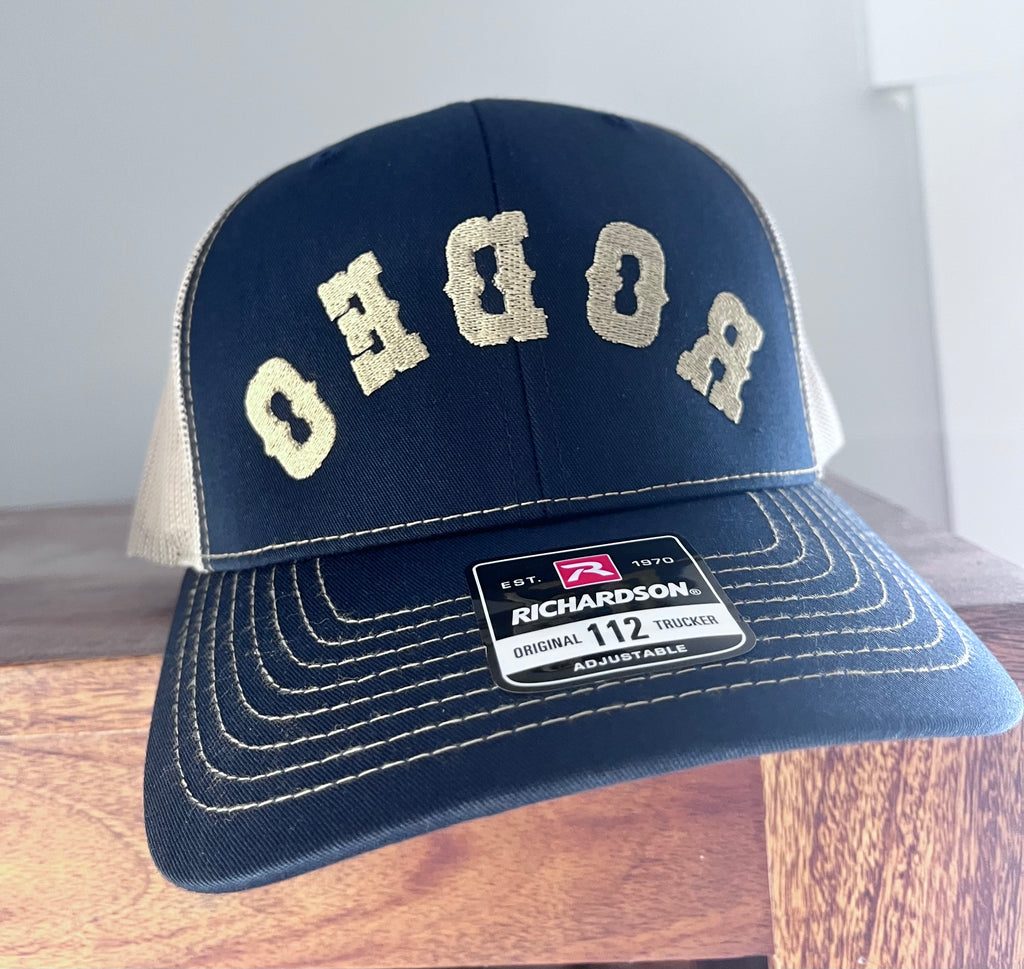 RODEO Embroidered Richardson 112 Trucker Hat | Western Rodeo Cap | Country Cowgirl Cowboy Gift | Adjustable Snapback Mesh Hat