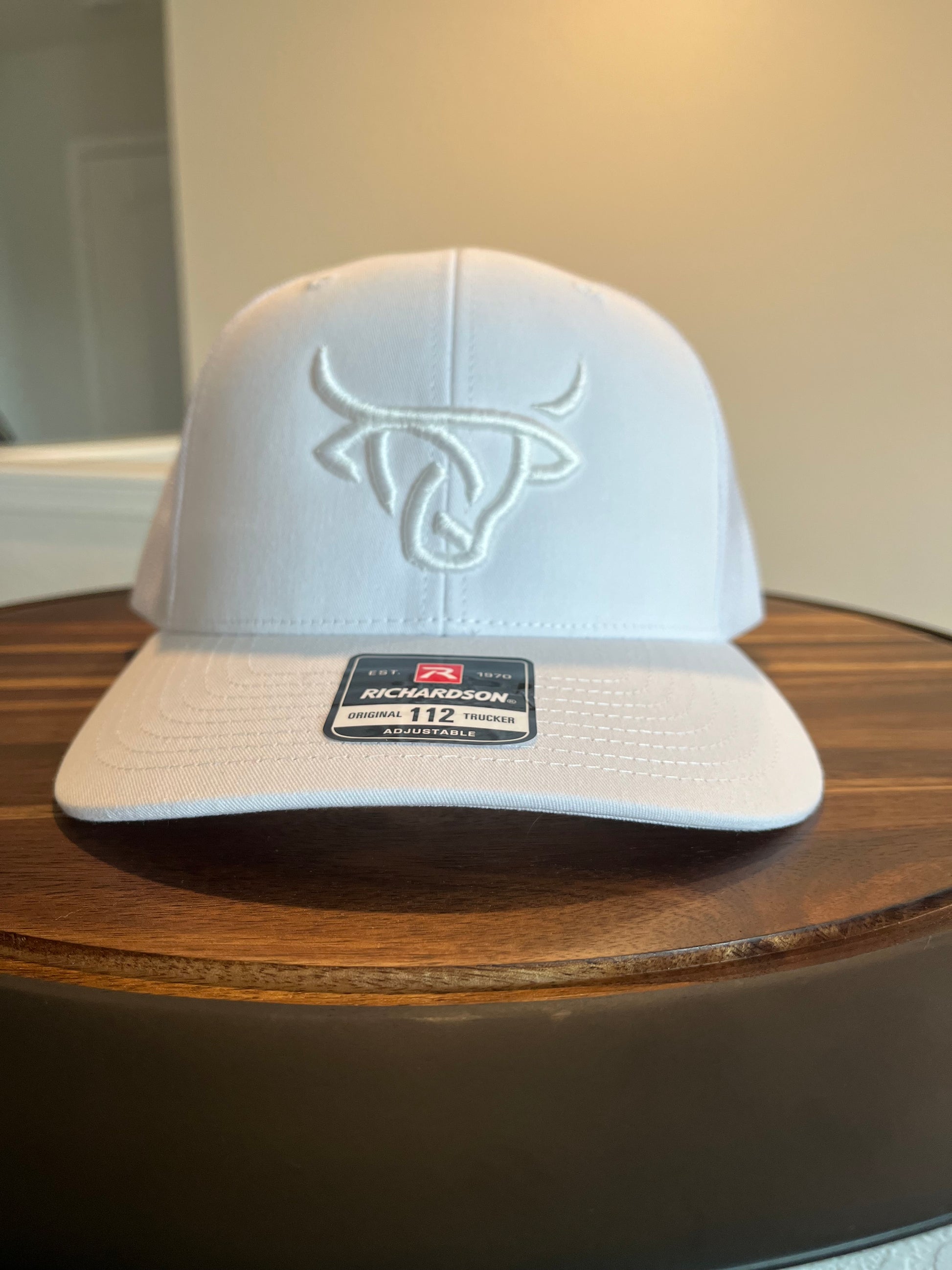 LongHorn- 3D puff embroidered Richardson 112 Trucker Hat