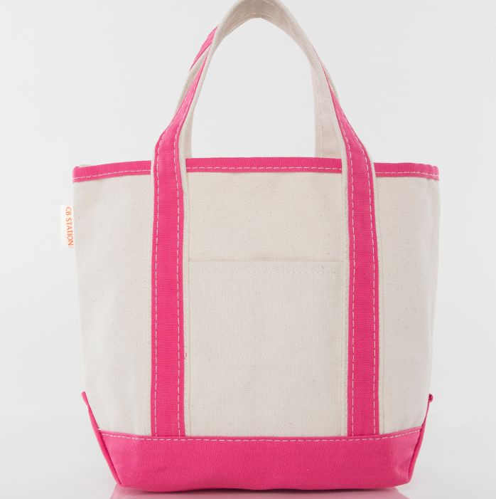 Boat Tote bags Small embroidered personalized  - so popular now!