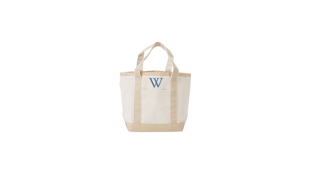 Boat Tote bags Small embroidered personalized  - so popular now!