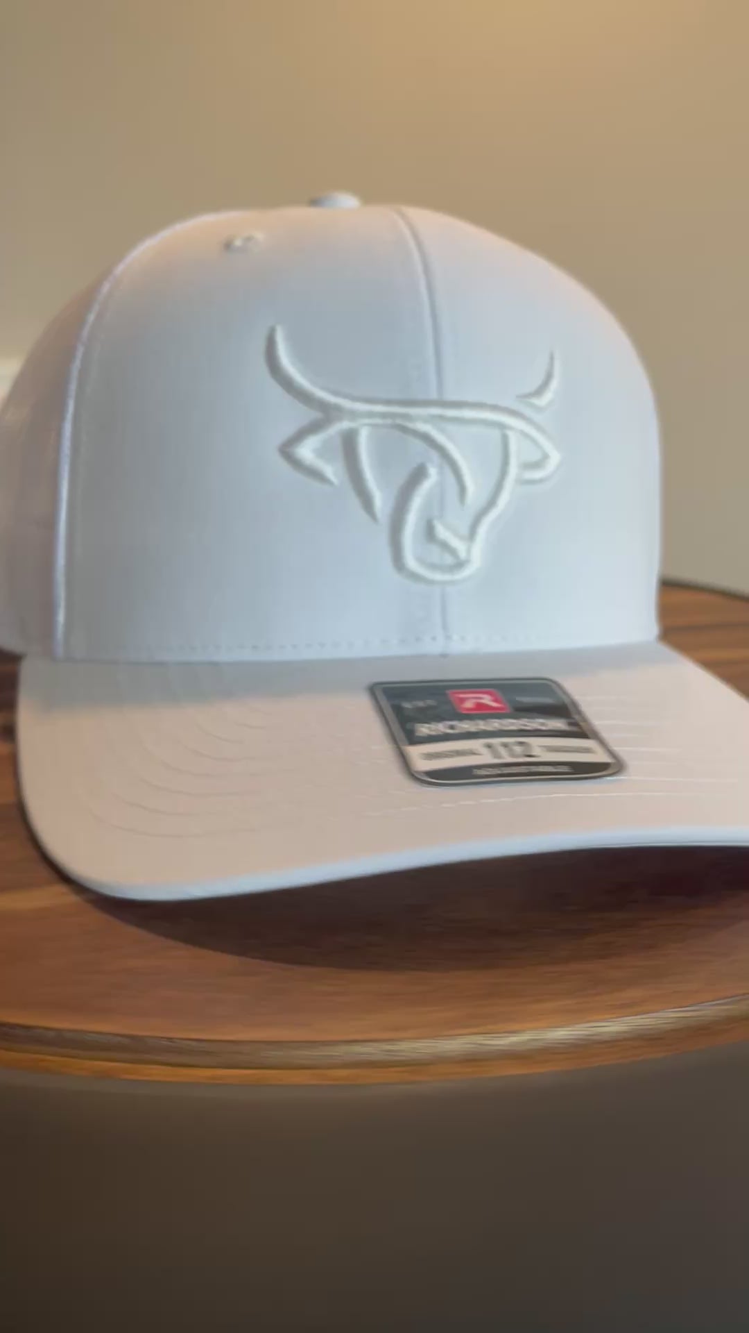 LongHorn- 3D puff embroidered Richardson 112 Trucker Hat